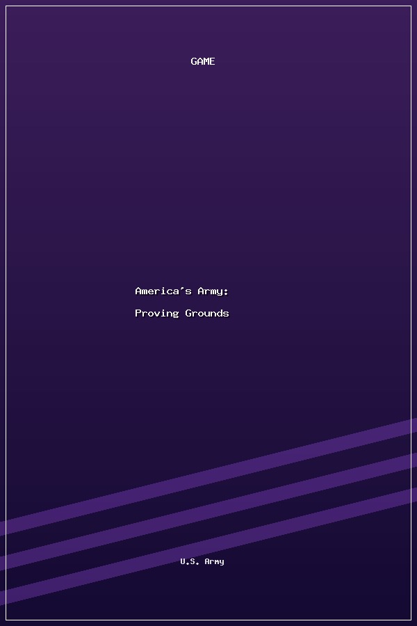 America's Army: Proving Grounds poszter