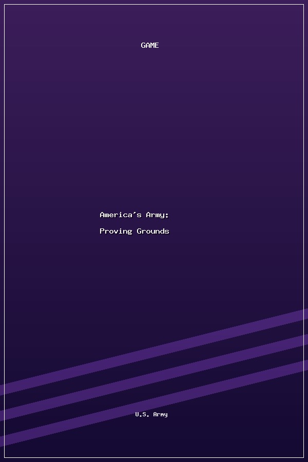 America's Army: Proving Grounds poszter