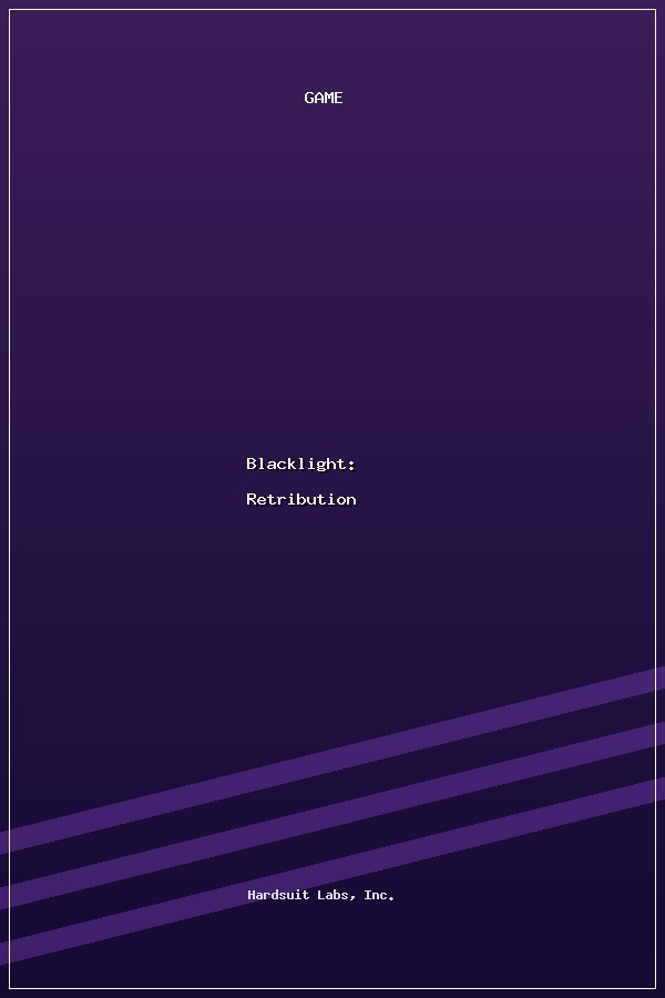 Blacklight: Retribution poszter