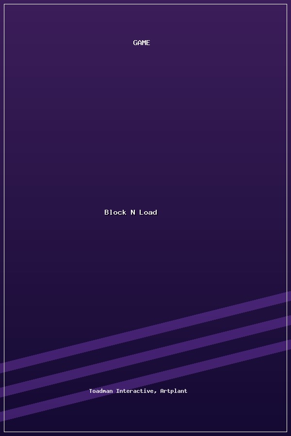 Block N Load poszter