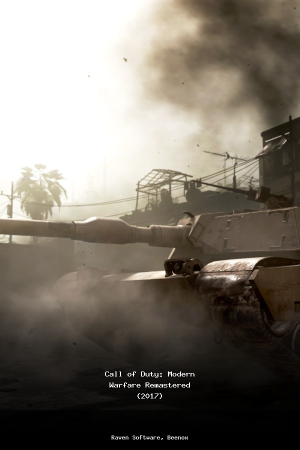Call of Duty®: Modern Warfare® Remastered (2017) poszter