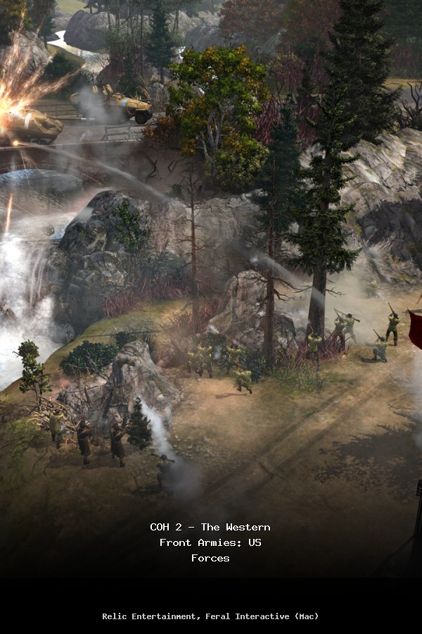 COH 2 - The Western Front Armies: US Forces poszter