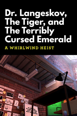 Dr. Langeskov, The Tiger, and The Terribly Cursed Emerald: A Whirlwind Heist poszter