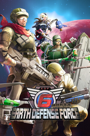 EARTH DEFENSE FORCE 6 poszter