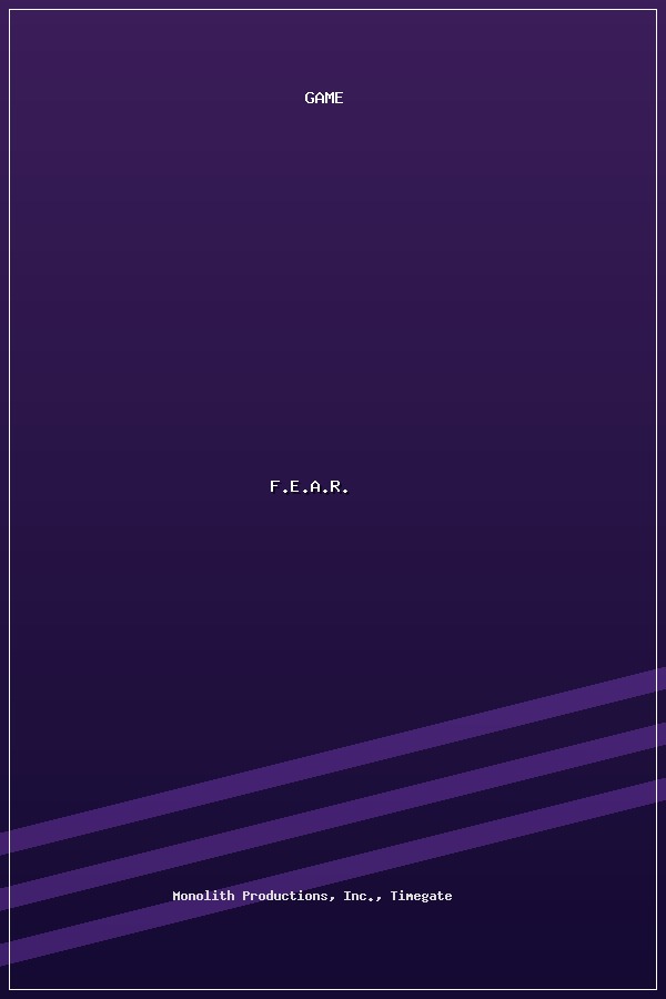 F.E.A.R. poszter