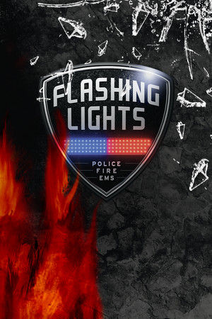 Flashing Lights - Police, Firefighting, Emergency Services (EMS) Simulator poszter