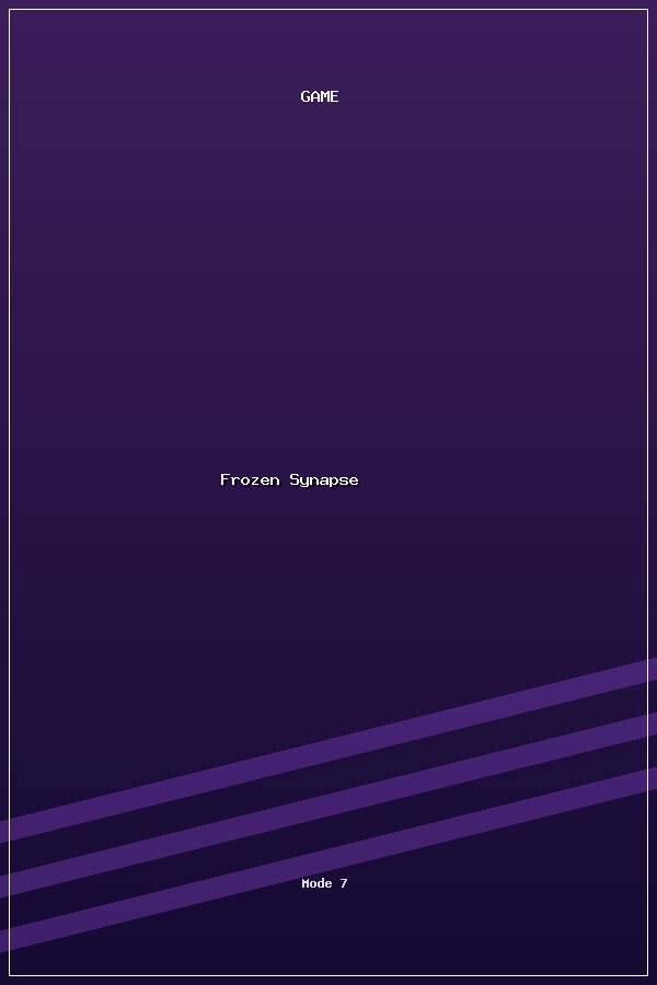 Frozen Synapse poszter