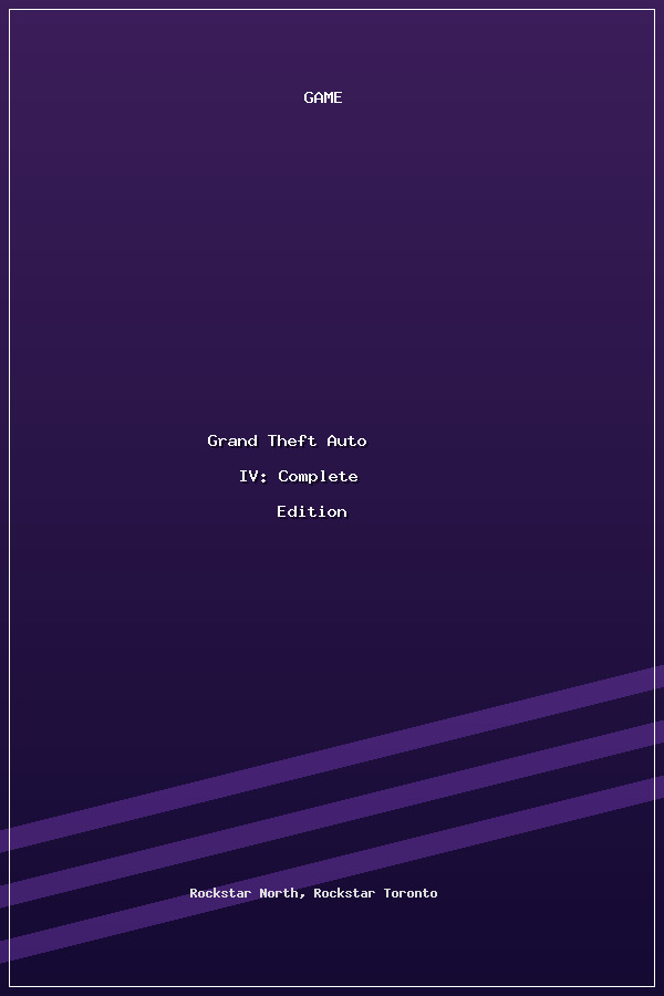 Grand Theft Auto IV: Complete Edition poszter