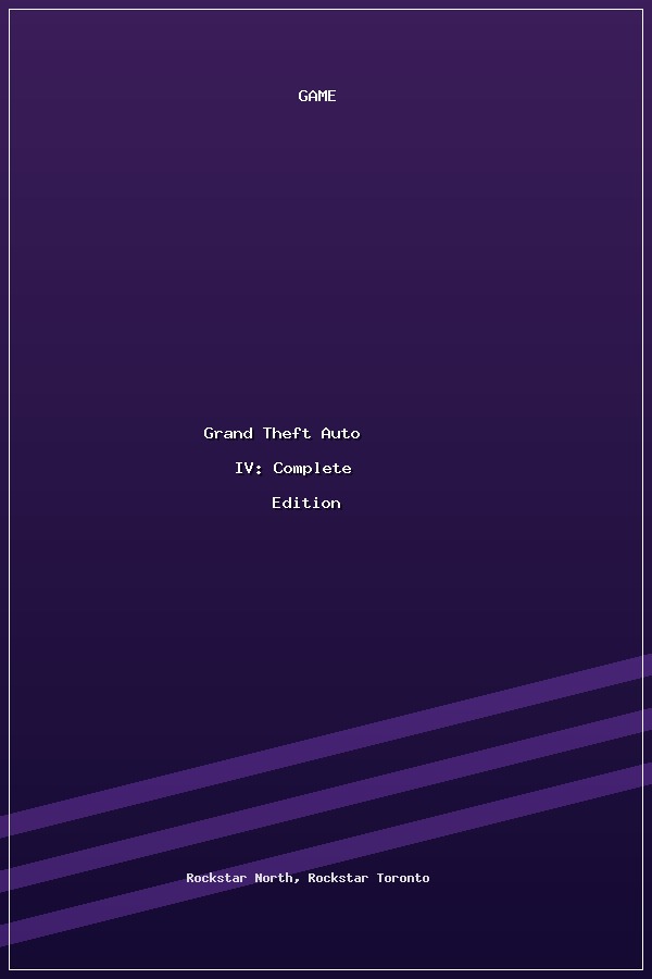 Grand Theft Auto IV: Complete Edition poszter