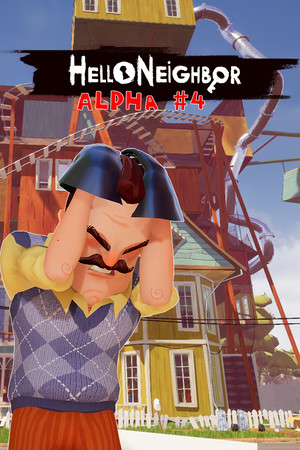 Hello Neighbor Alpha 4 poszter