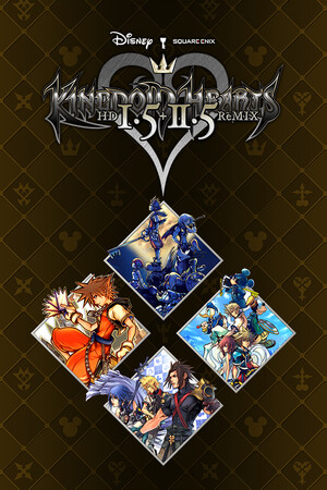 KINGDOM HEARTS -HD 1.5+2.5 ReMIX- poszter