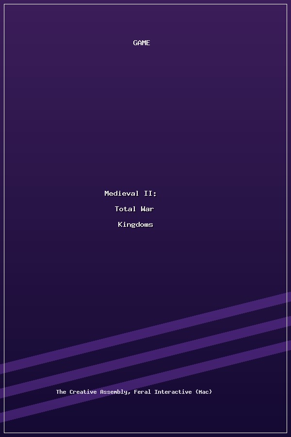 Medieval II: Total War™ Kingdoms poszter