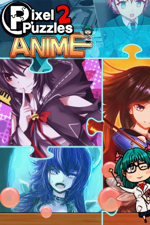 Pixel Puzzles 2: Anime poszter