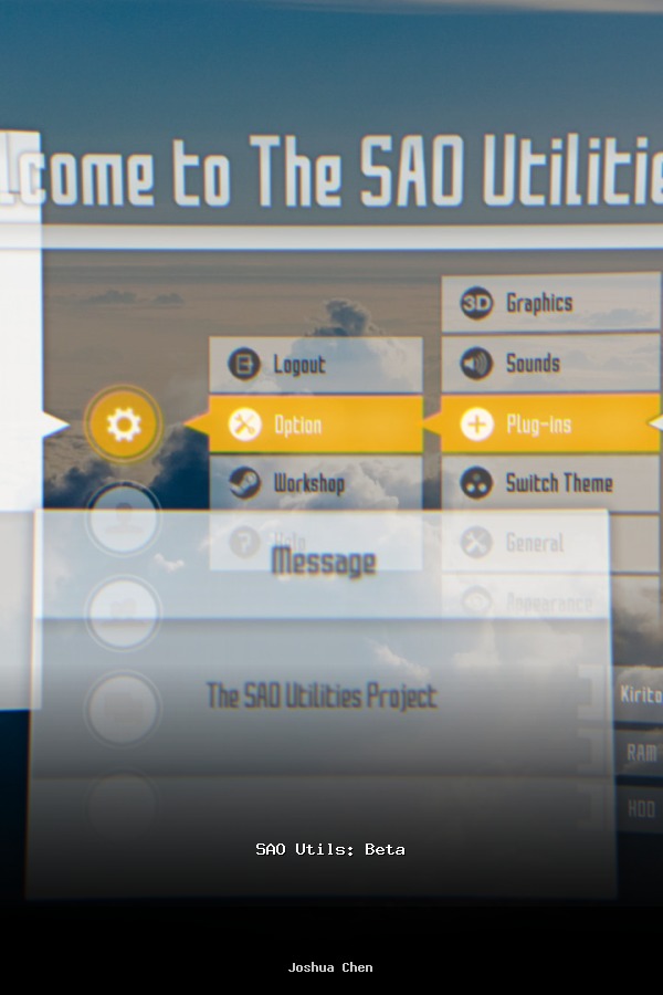 SAO Utils: Beta poszter