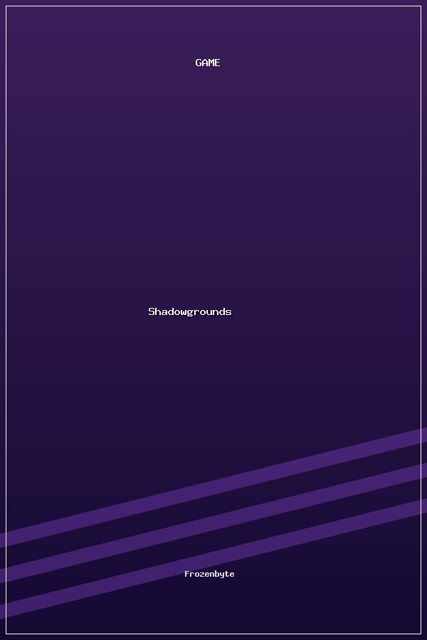 Shadowgrounds poszter