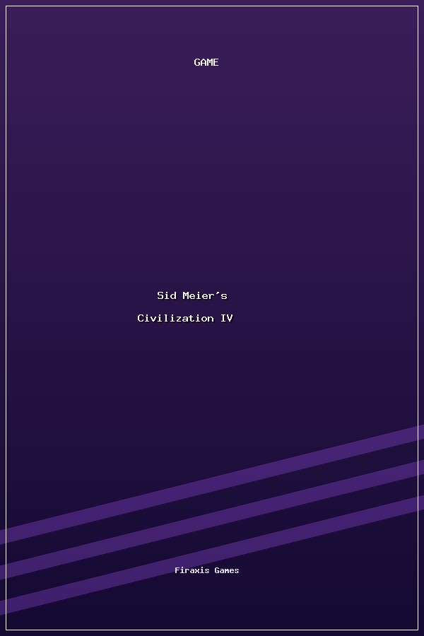 Sid Meier's Civilization® IV poszter