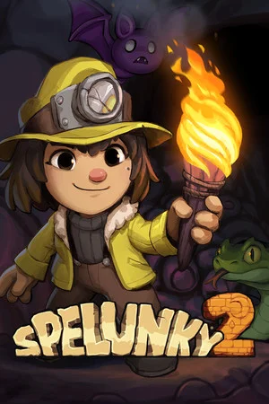 Spelunky 2 poszter