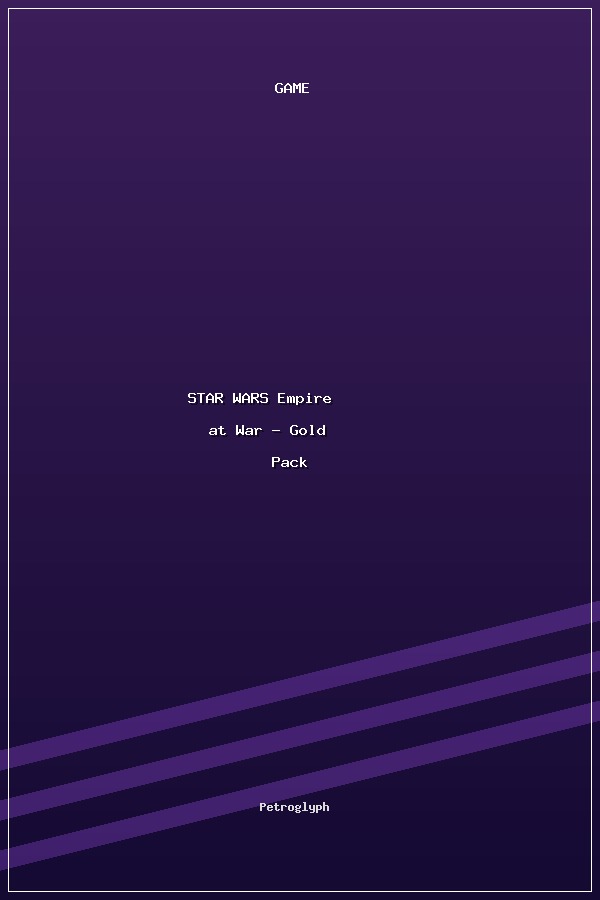 STAR WARS™ Empire at War - Gold Pack poszter