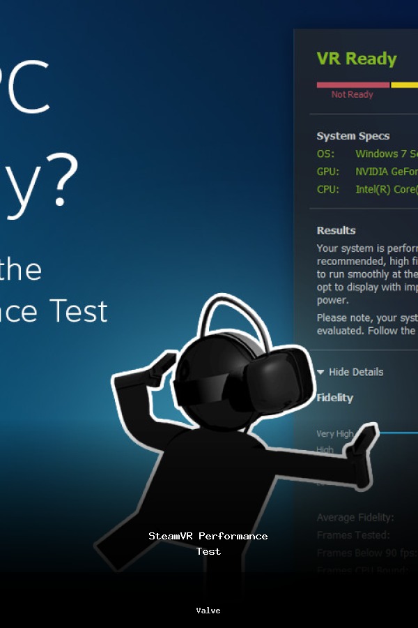 SteamVR Performance Test poszter