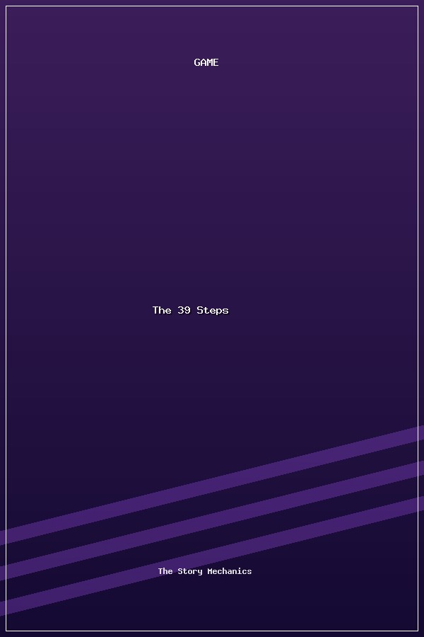 The 39 Steps poszter