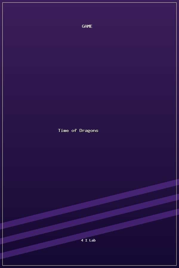 Time of Dragons poszter