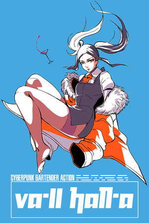 VA-11 Hall-A: Cyberpunk Bartender Action poszter