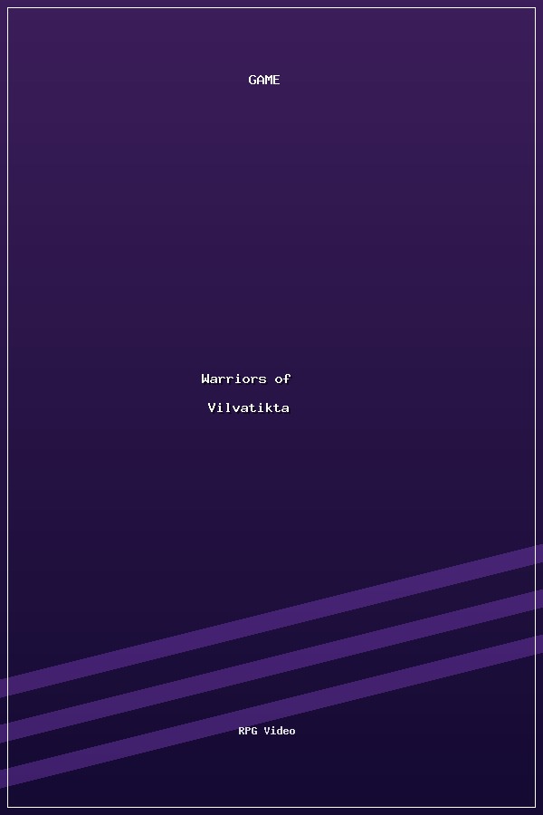 Warriors of Vilvatikta poszter