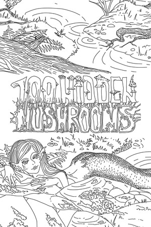 100 hidden mushrooms poszter