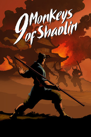 9 Monkeys of Shaolin poszter