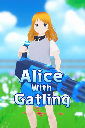 Alice with Gatling poszter