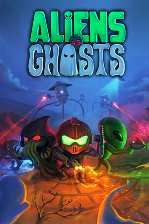 Aliens vs. Ghosts poszter