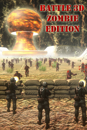 Battle 3D - Zombie Edition poszter