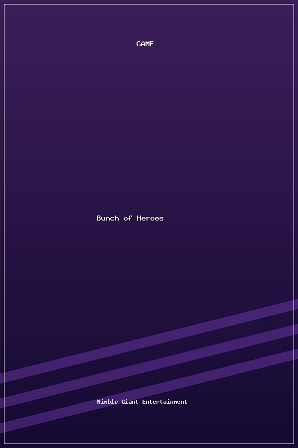 Bunch of Heroes poszter