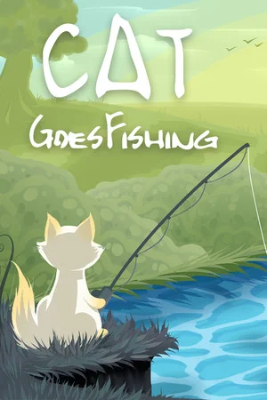 Cat Goes Fishing poszter