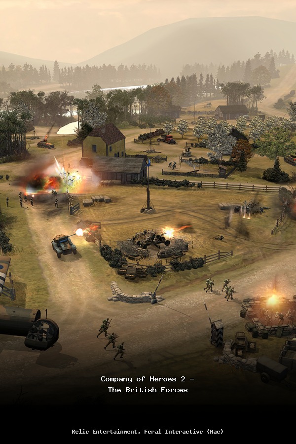 Company of Heroes 2 - The British Forces poszter