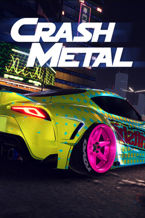 CrashMetal - Cyberpunk poszter