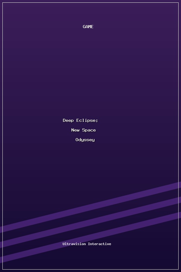 Deep Eclipse: New Space Odyssey poszter