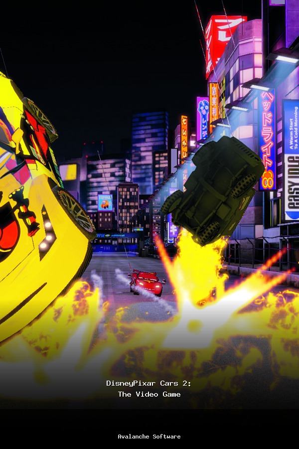 Disney•Pixar Cars 2: The Video Game poszter