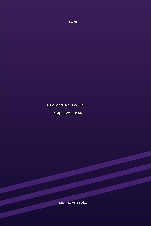 Divided We Fall: Play For Free poszter