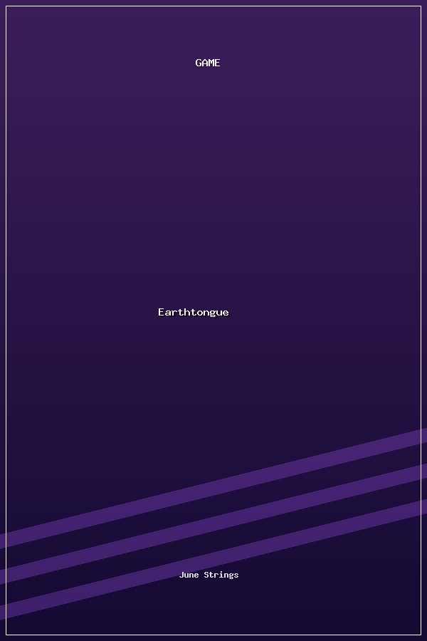 Earthtongue poszter