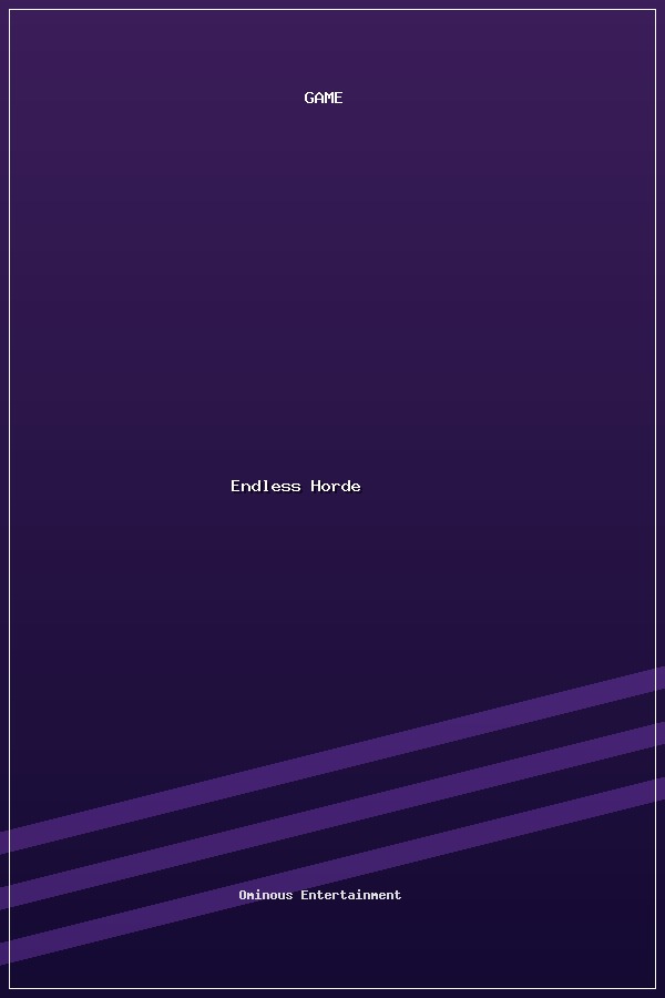 Endless Horde poszter