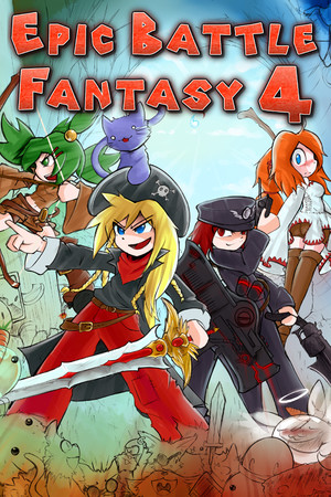 Epic Battle Fantasy 4 poszter