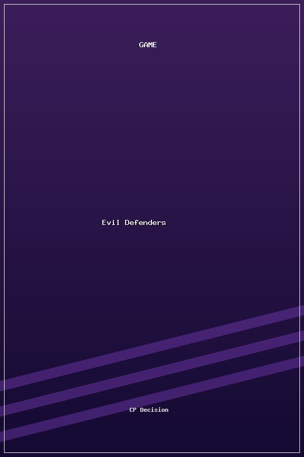 Evil Defenders poszter