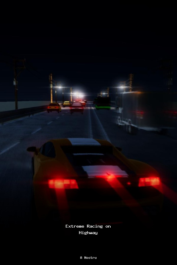 Extreme Racing on Highway poszter