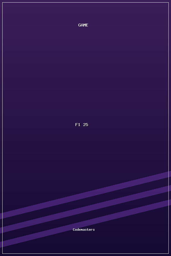 F1® 25 poszter