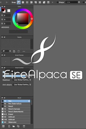 FireAlpaca SE poszter