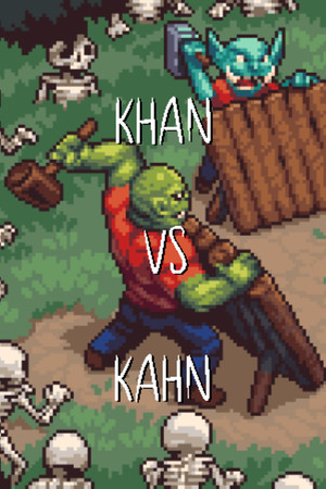 Khan VS Kahn poszter