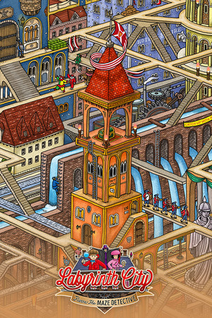 Labyrinth City: Pierre the Maze Detective poszter