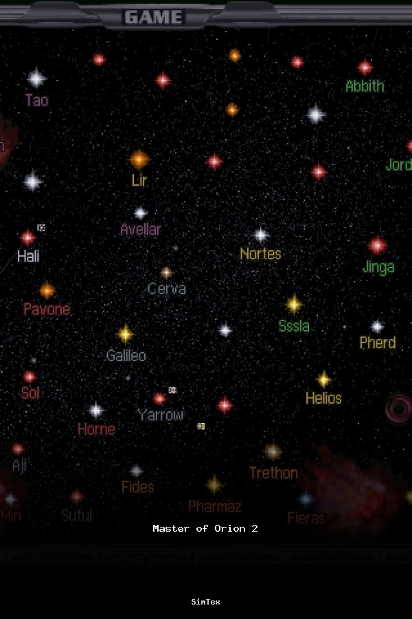 Master of Orion 2 poszter
