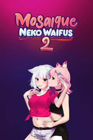 Mosaique Neko Waifus 2 poszter
